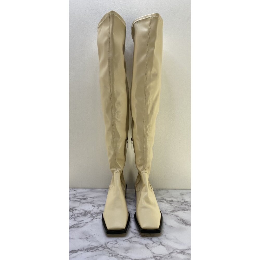 Schutz Eggshell Guily Up Over the Knee Boots 6.5 - Picture 3 of 10
